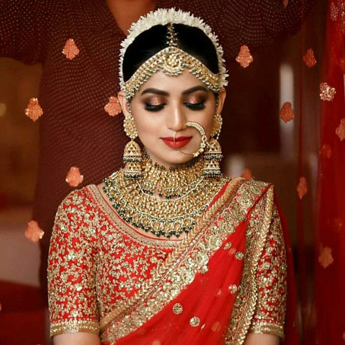 Bridal makeup